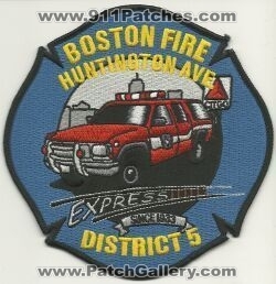 Boston Fire Department District 5 (Massachusetts)
Thanks to Mark Hetzel Sr. for this scan.
Keywords: dept.