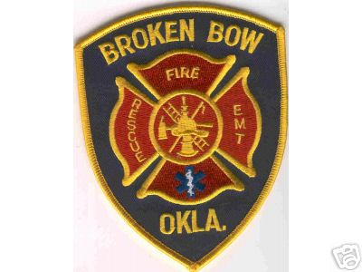 Broken Bow Fire Rescue EMT
Thanks to Brent Kimberland for this scan.
Keywords: oklahoma