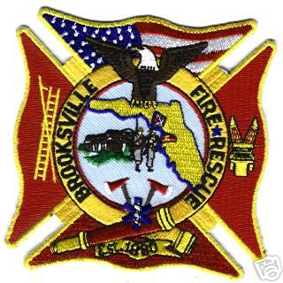 Brooksville Fire Rescue
Thanks to Mark Stampfl for this scan.
Keywords: florida