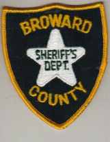 Broward County Sheriff's Dept
Thanks to BlueLineDesigns.net for this scan.
Keywords: florida sheriffs department