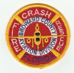 Broward County Aviation Division Crash Fire Rescue
Thanks to PaulsFirePatches.com for this scan.
Keywords: florida cfr arff aircraft