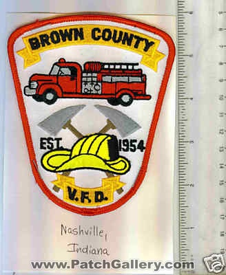 Brown County Volunteer Fire Department (Indiana)
Thanks to Mark C Barilovich for this scan.
Keywords: v.f.d. vfd