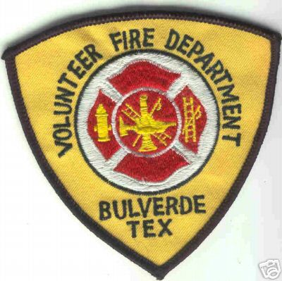 Bulverde Volunteer Fire Department
Thanks to Brent Kimberland for this scan.
Keywords: texas