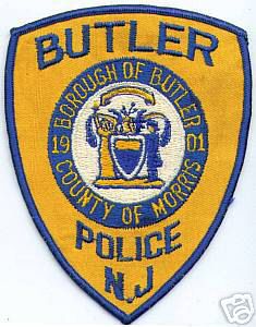 Butler Police (New Jersey)
Thanks to apdsgt for this scan.
County: Morris
Keywords: borough of