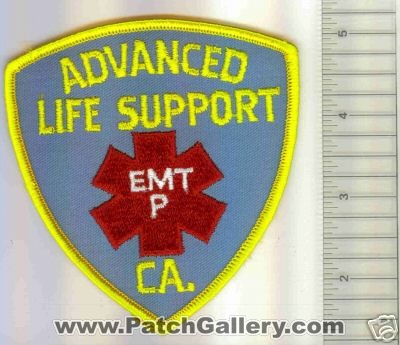 California Advanced Life Support EMT-P
Thanks to Mark C Barilovich for this scan.
Keywords: ems als paramedic