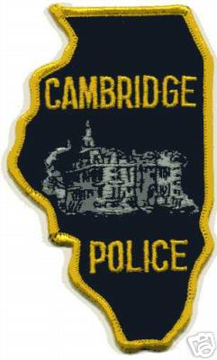 Cambridge Police (Illinois)
Thanks to Jason Bragg for this scan.
