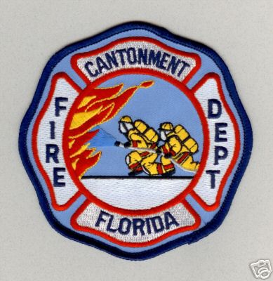 Cantonment Fire Dept
Thanks to PaulsFirePatches.com for this scan.
Keywords: florida department