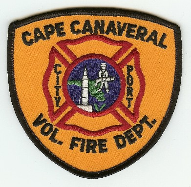 Cape Canaveral Vol Fire Dept
Thanks to PaulsFirePatches.com for this scan.
Keywords: florida volunteer department city prot nasa