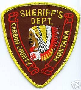 Carbon County Sheriff's Dept (Montana)
Thanks to apdsgt for this scan.
Keywords: sheriffs department