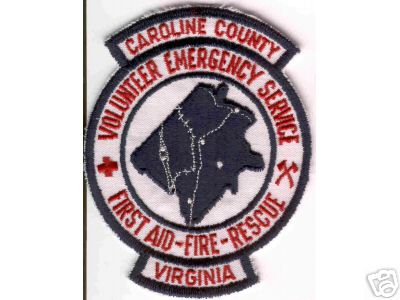 Caroline County Volunteer Emergency Service
Thanks to Brent Kimberland for this scan.
Keywords: virginia first aid fire rescue