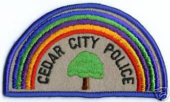 Cedar City Police
Thanks to apdsgt for this scan.
Keywords: utah