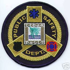 Cedar Falls Public Safety Dept (Iowa)
Thanks to apdsgt for this scan.
Keywords: department dps
