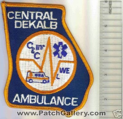 Central Dekalb Ambulance (Georgia)
Thanks to Mark C Barilovich for this scan.
Keywords: ems