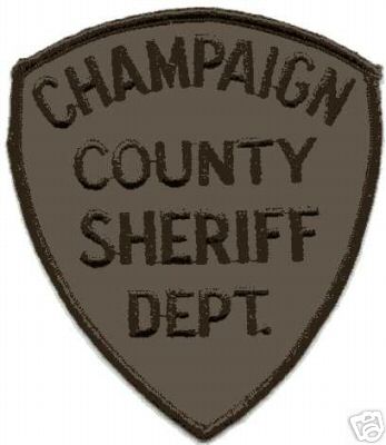 Champaign County Sheriff Dept (Illinois)
Thanks to Jason Bragg for this scan.
Keywords: department