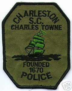 Charleston Police (South Carolina)
Thanks to apdsgt for this scan.
Keywords: towne
