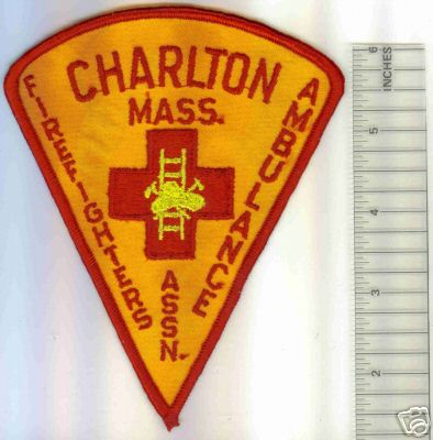 Charlton Firefighters Ambulance Association (Massachusetts)
Thanks to Mark C Barilovich for this scan.
Keywords: assn