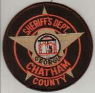 Chatham County Sheriff's Dept
Thanks to BlueLineDesigns.net for this scan.
Keywords: georgia sheriffs department