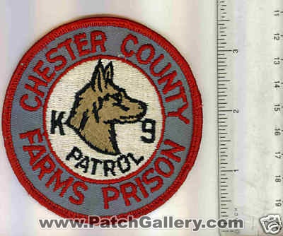 Chester County Farms Prison K-9 Patrol (Pennsylvania)
Thanks to Mark C Barilovich for this scan.
Keywords: k9