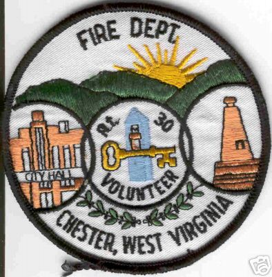 Chester Volunteer Fire Dept
Thanks to Brent Kimberland for this scan.
Keywords: west virginia department rt 30