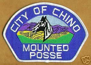 Chino Police Mounted Posse (California)
Thanks to apdsgt for this scan.
Keywords: city of