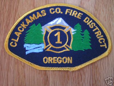 Clackamas County Fire District 1
Thanks to Jeremiah Herderich for the picture.
Keywords: oregon co
