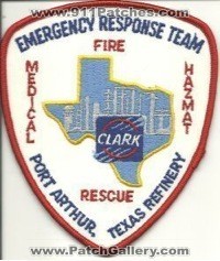 Clark Refinery Emergency Response Team (Texas)
Thanks to Mark Hetzel Sr. for this scan.
Keywords: ert fire medical hazmat haz-mat port arthur