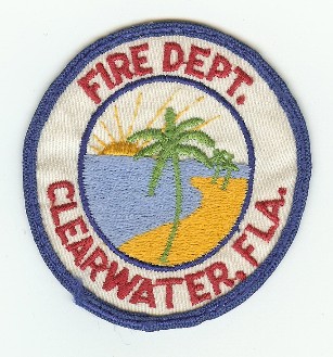 Clearwater Fire Dept
Thanks to PaulsFirePatches.com for this scan.
Keywords: florida department