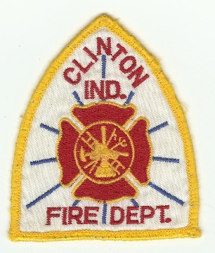 Clinton Fire Dept
Thanks to PaulsFirePatches.com for this scan.
Keywords: indiana department
