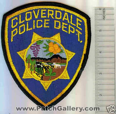 Cloverdale Police Department (California)
Thanks to Mark C Barilovich for this scan.
Keywords: dept