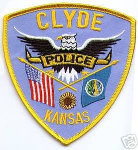 Clyde Police (Kansas)
Thanks to apdsgt for this scan.

