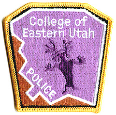 College of Eastern Utah Police
Thanks to Alans-Stuff.com for this scan.
