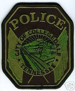 Collegedale Police (Tennessee)
Thanks to apdsgt for this scan.
Keywords: city of