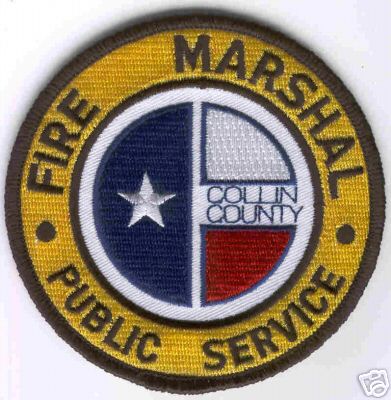 Collin County Fire Marshal Public Service
Thanks to Brent Kimberland for this scan.
Keywords: texas