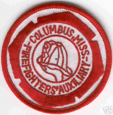 Columbus Firefighters' Auxiliary
Thanks to Brent Kimberland for this scan.
Keywords: mississippi
