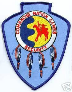Comanche Nation Games Security (Oklahoma)
Thanks to apdsgt for this scan.
Keywords: police