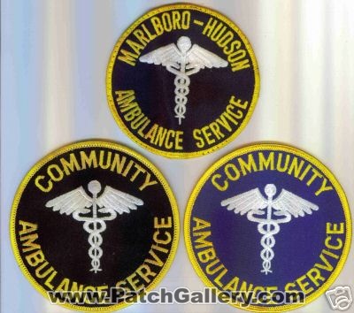 Community Ambulance Service (Massachusetts)
Thanks to Mark C Barilovich for this scan.
Keywords: ems marlboro-hudson