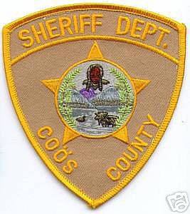 Coos County Sheriff Dept (New Hampshire)
Thanks to apdsgt for this scan.
Keywords: department