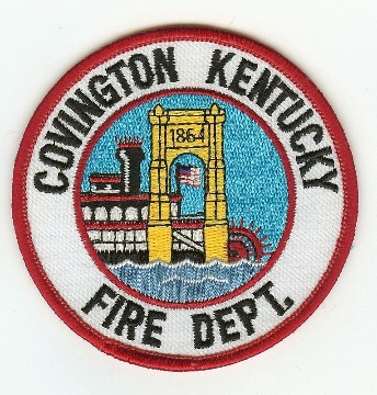 Covington Fire Dept
Thanks to PaulsFirePatches.com for this scan.
Keywords: kentucky department