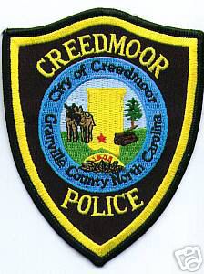 Creedmoor Police (North Carolina)
Thanks to apdsgt for this scan.
County: Granville
Keywords: city of