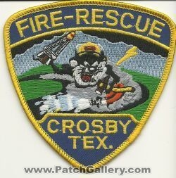 Crosby Fire Rescue Department (Texas)
Thanks to Mark Hetzel Sr. for this scan.
Keywords: dept. tex.