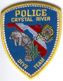 Crystal River Police Dive Team
Thanks to Enforcer31.com for this scan.
Keywords: florida