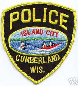 Cumberland Police (Wisconsin)
Thanks to apdsgt for this scan.
