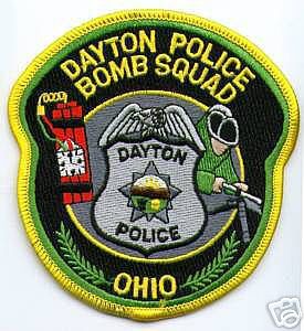 Dayton Police Bomb Squad (Ohio)
Thanks to apdsgt for this scan.
