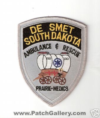 De Smet Ambulance & Rescue (South Dakota)
Thanks to Bob Brooks for this scan.
Keywords: ems and prairie medics