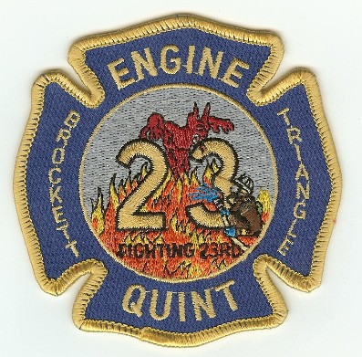 Dekalb County Fire Company 23
Thanks to PaulsFirePatches.com for this scan.
Keywords: georgia fighting 23rd engine quint