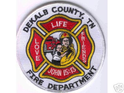 Dekalb County Fire Department
Thanks to Brent Kimberland for this scan.
Keywords: tennessee