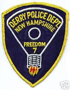 Derry Police Dept (New Hampshire)
Thanks to apdsgt for this scan.
Keywords: department