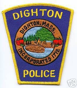 Dighton Police (Massachusetts)
Thanks to apdsgt for this scan.
