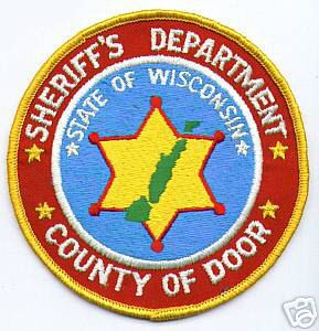 Door County Sheriff's Department (Wisconsin)
Thanks to apdsgt for this scan.
Keywords: sheriffs of state of