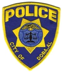 Dora Police (Alabama)
Thanks to BensPatchCollection.com for this scan.
Keywords: city of